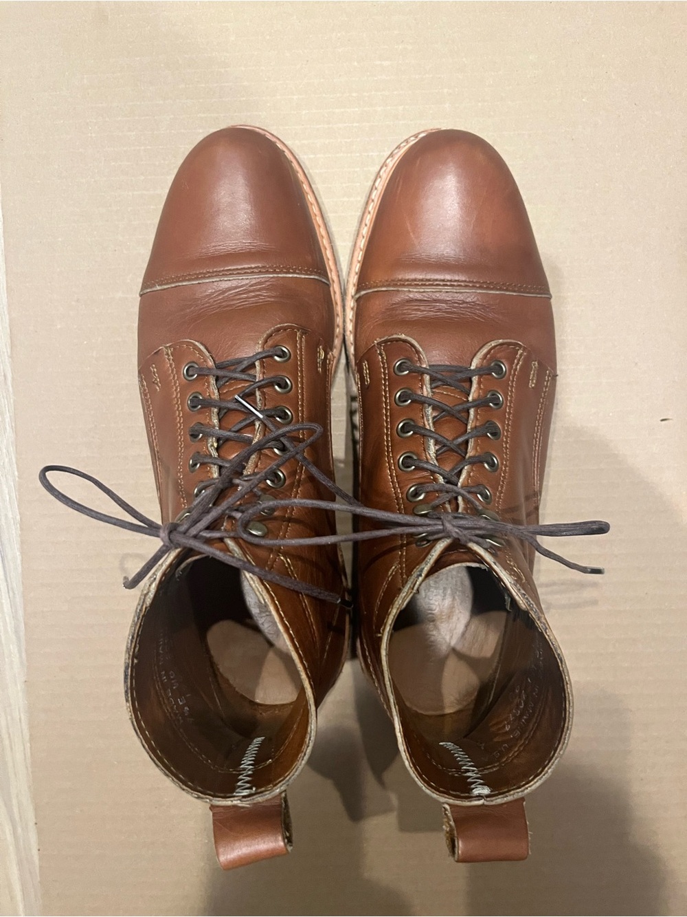 Rancourt & Co Byron Boot in Horween Chicago Tan